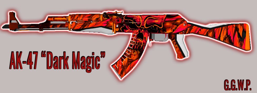 Серверная модель Ak-47 "Темная магия"