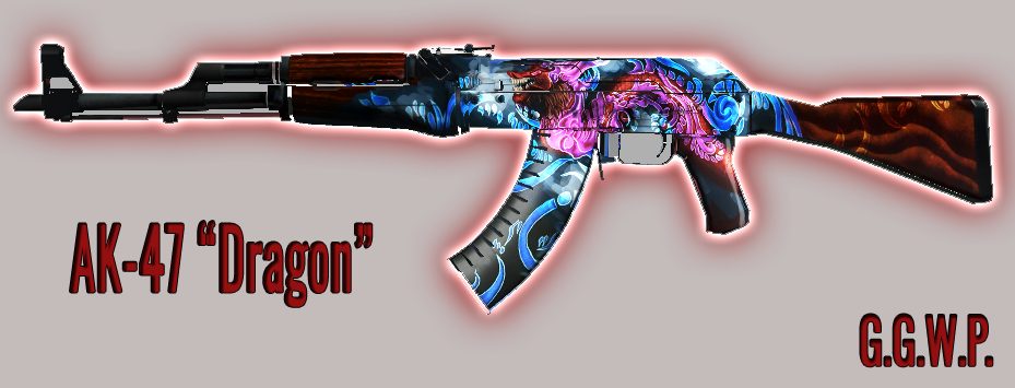 Серверная модель Ak-47 "Дракон"