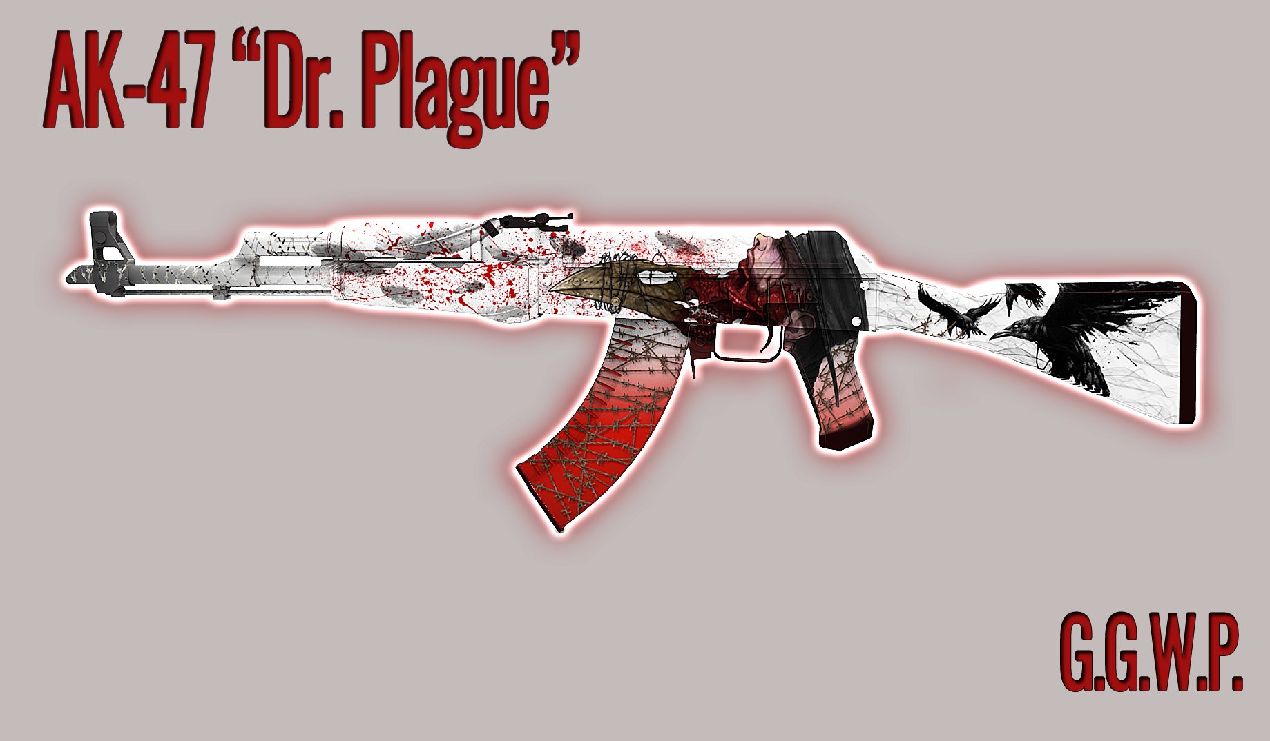 Серверная модель Ak-47 "Доктор Чума"