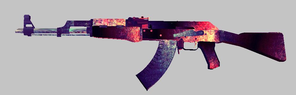 Серверная модель AK-47 "Неоновый импульс"