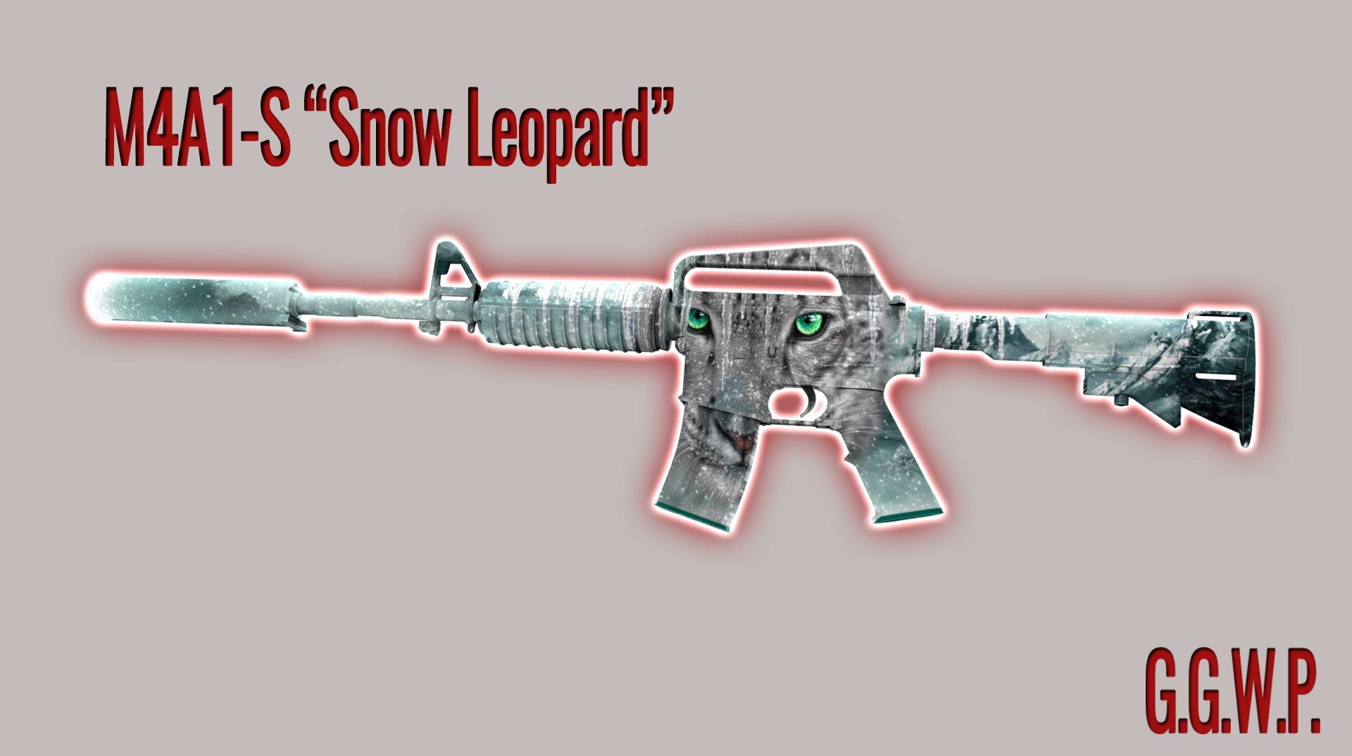 Серверная модель M4A1-S "Снежный барс"