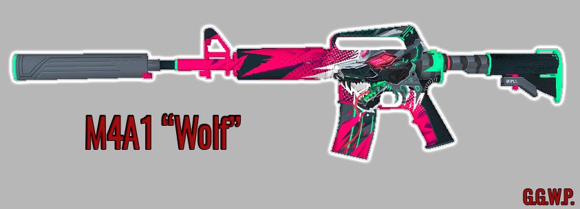 Серверная модель M4A1-S "Волк"