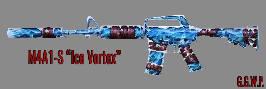 Серверная модель M4A1-S "Ледяной вихрь"