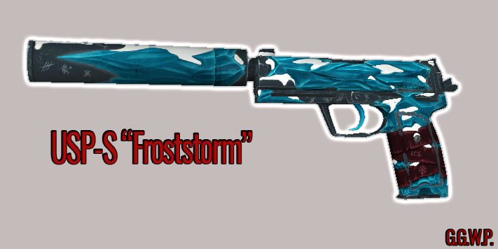 Серверная модель USP-S "Ледяная буря"