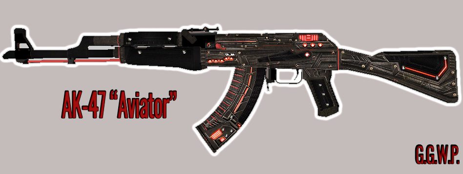 Серверная модель Ak-47 "Авиатор"