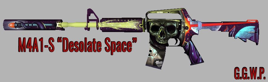 Серверная модель M4A1-S "Опустошенное пространство"