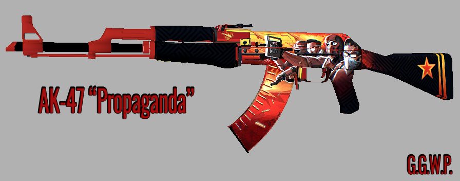 Серверная модель Ak-47 "Пропаганда"