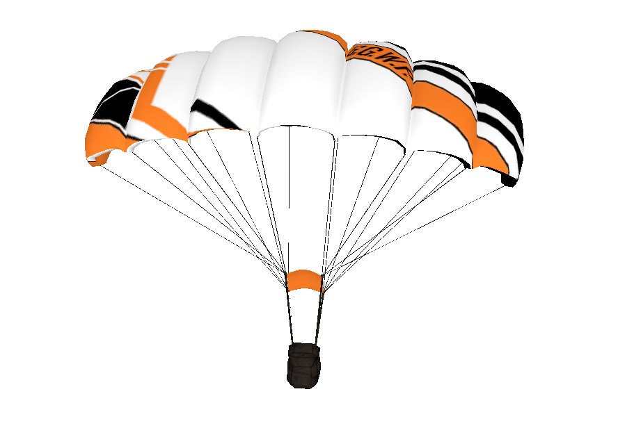 Модель парашюта "Азимов"