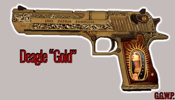 Серверная модель Deagle "Золото"