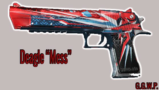 Серверная модель Deagle "Беспорядок"