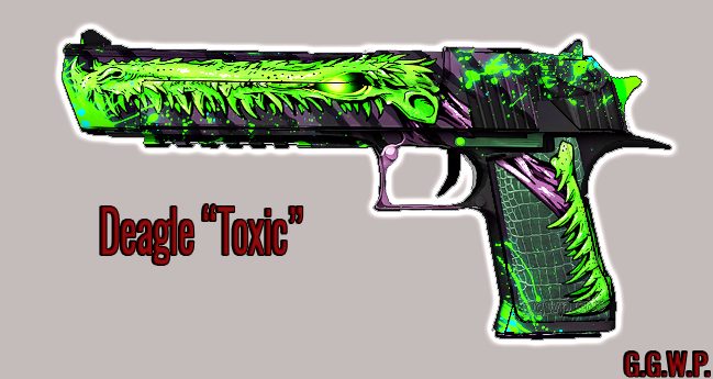 Серверная модель Deagle "Токсичный"