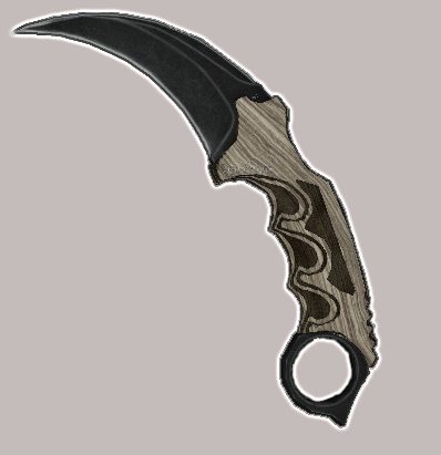 Серверная модель ножа "Древесный"