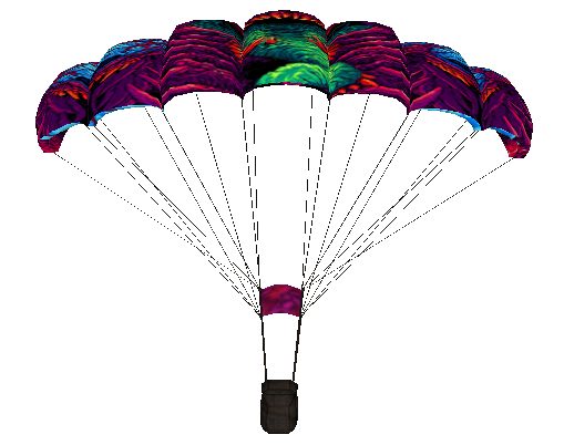 Модель парашюта "Hyper beast"