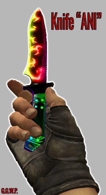 Серверная модель ножа "Ani"