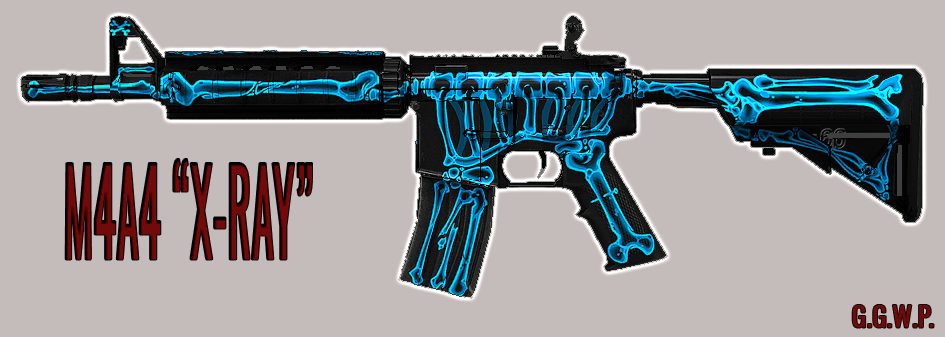 Серверная модель M4A4 "X-RAY"