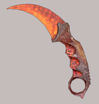 Серверная модель ножа "Лава"