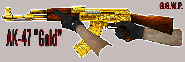 Серверная модель AK-47 "Gold"