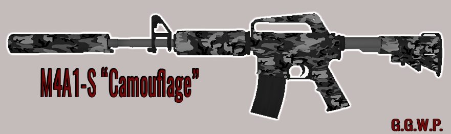 Серверная модель M4A1-S "Камуфляж"