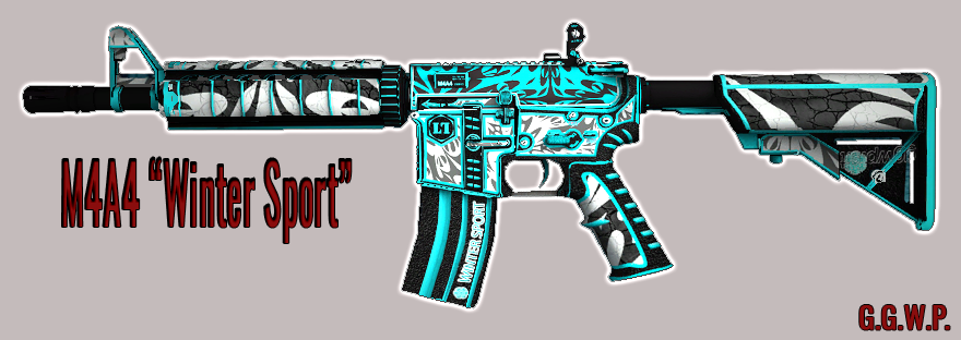 Серверная модель M4A4 "Зимний спорт"