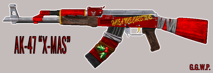 Серверная модель AK-47 "X-Mas"