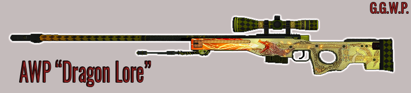 Серверная модель AWP "Dragon lore"
