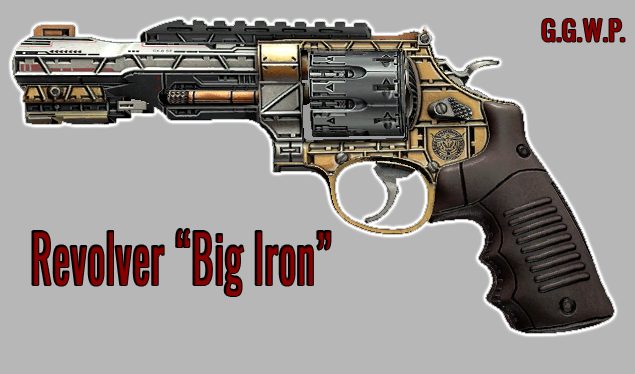 Серверная модель револьвера "Big Iron"