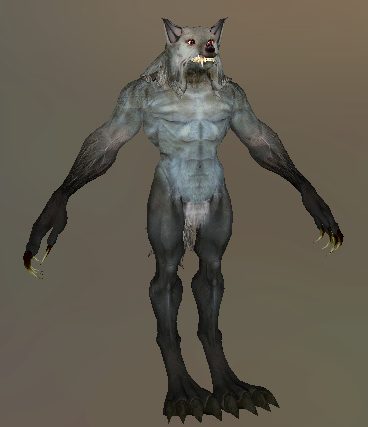 Серверный скин "Оборотень (светлый)"