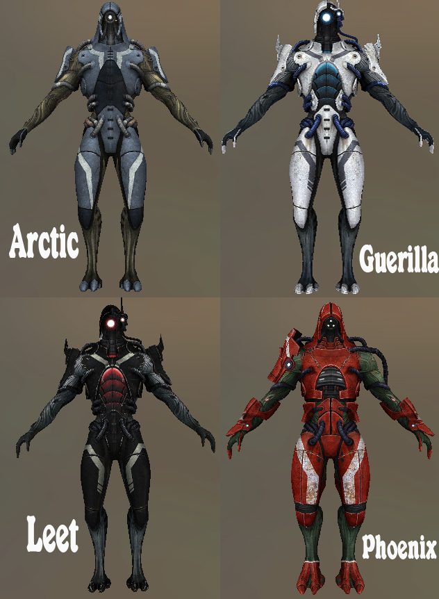 Пак серверных скинов Geth Trooper T