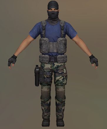 Серверный скин "Sniper/Снайпер"