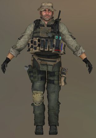 Серверный скин "Капитан Прайс"