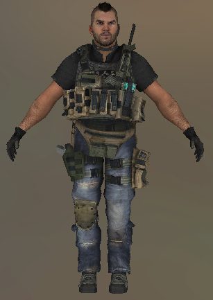 Серверный скин "John «Soap» MacTavish"