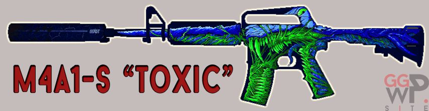 Серверная модель M4A1-S "Toxic"