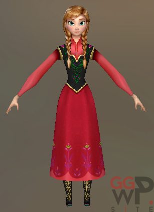 Серверный скин «Анна/Anna» (T)