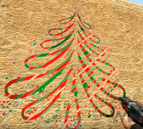 Новогодняя текстура "Елка"