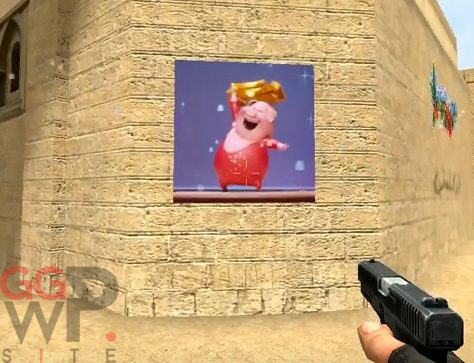 Новогодняя текстура "Свинка"