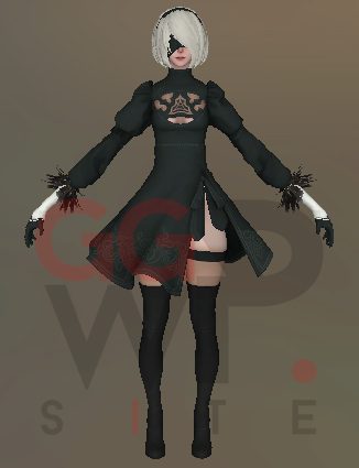 Серверный скин "YoRHa 2B"