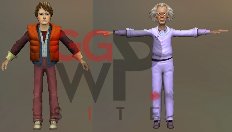 Пак серверных скинов "Назад в будущее" (T и CT)