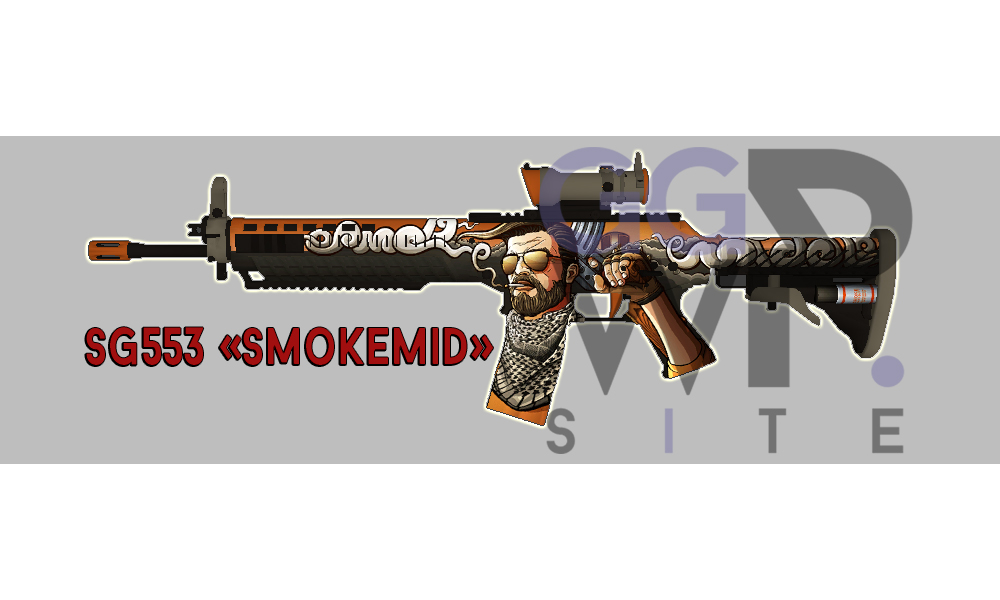 Серверная модель SG553 «Smoke Mid»
