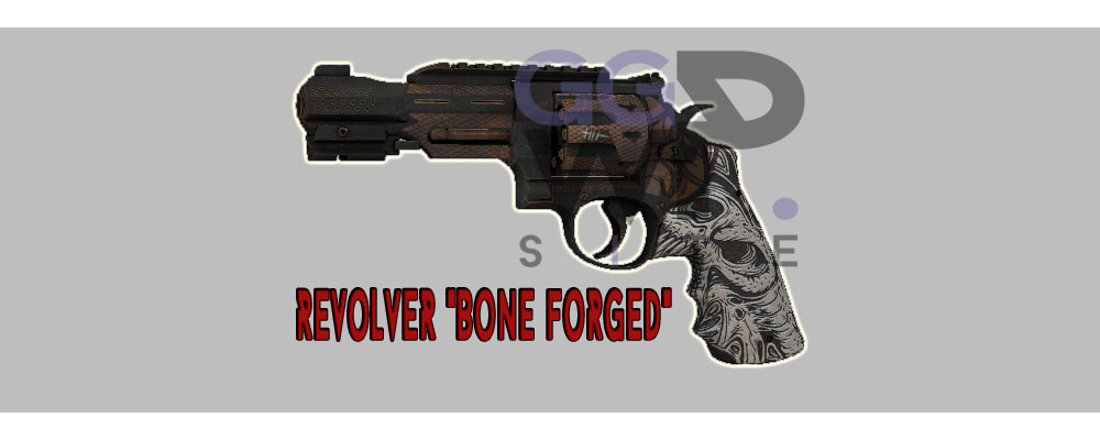 Серверная модель револьвера "Bone Forged"