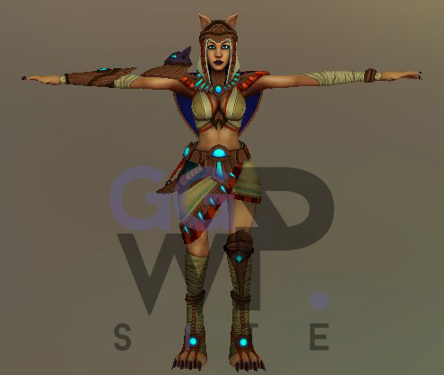 Серверный скин "Бастет/Bastet"