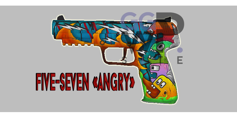 Серверная модель Five-Seven «Гнев/Angry»
