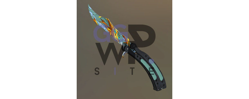 Серверная модель ножа «Аквамариновая месть»