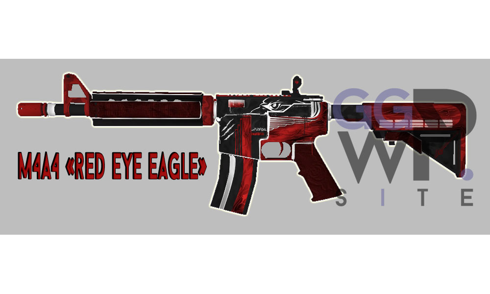 Серверная модель M4A4 «Red Eye Eagle»