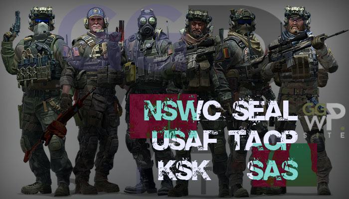 Пак серверных скинов «NSWC SEAL»